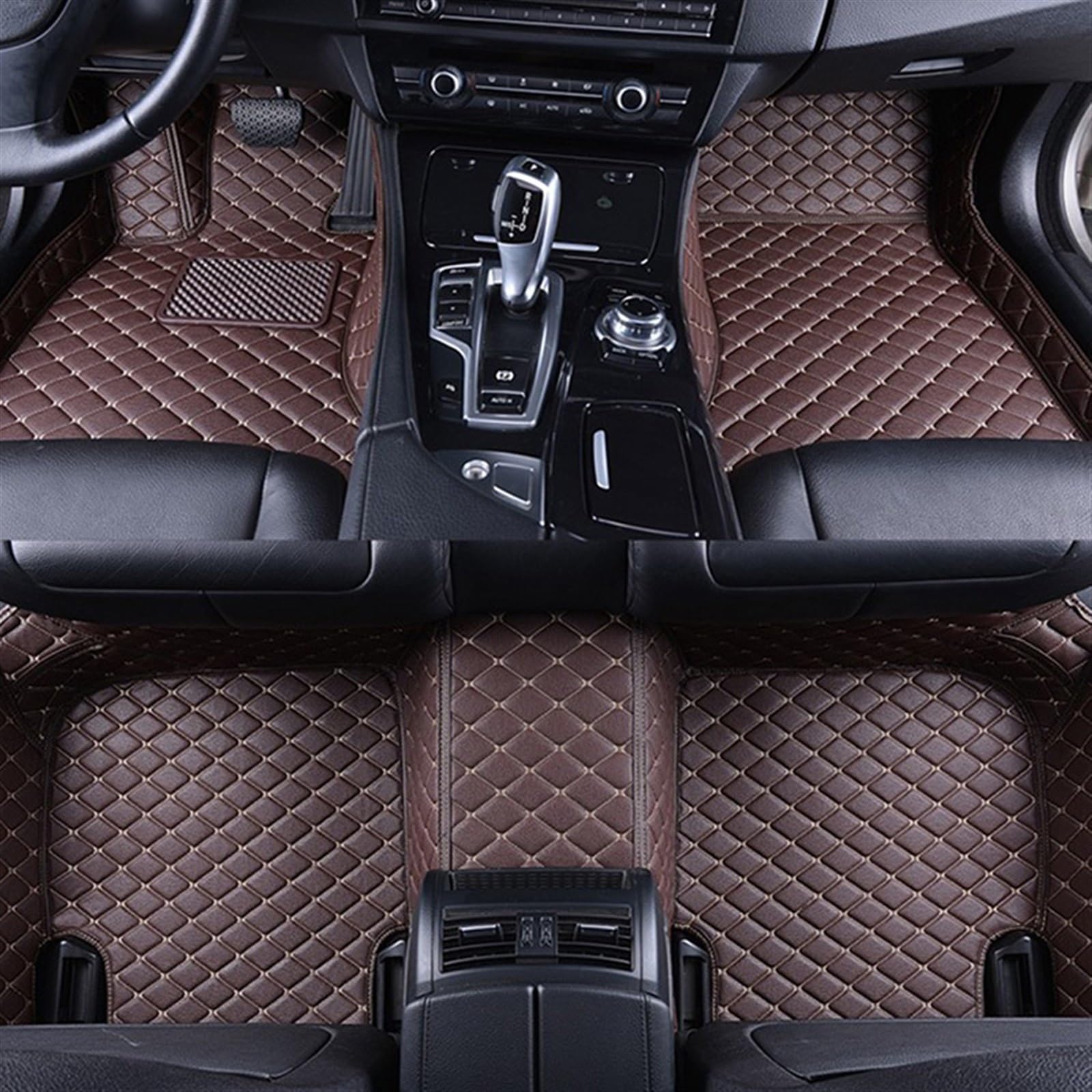 FVGOKMNA Auto Fußmatten Teppich Kompatibel Mit Suzuki Für Alto 2009 2018 2017 2016 2015 2014 2013 2012 2011 2010 Teppiche Auto Fußmatten Innenausstattung Zubehör Maßgeschneiderte Abdeckungen(6) von FVGOKMNA