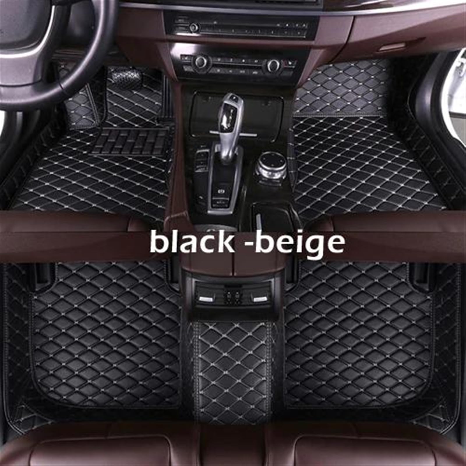FVGOKMNA Auto Fußmatten Teppich Kompatibel Mit X5 E53 2004 2005 2006 2007 Auto-Fußmatten, Individuelle Auto-Fußpolster, Teppichabdeckung, Allwetter-Innen-Anti-Rutsch-Matte(4) von FVGOKMNA