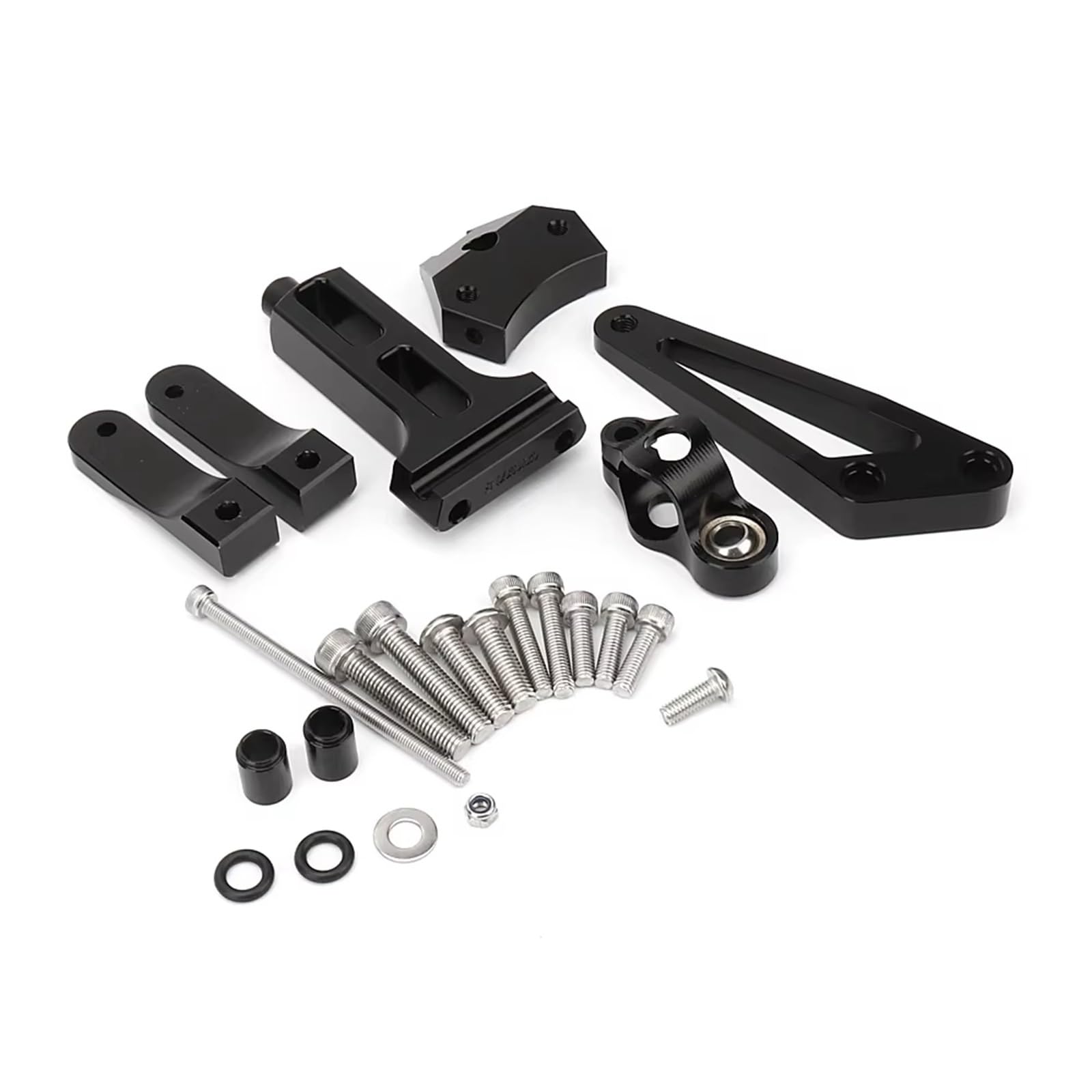 FVGOKMNA Kompatibel Mit CB1300 2003 2004 2005 2006 2007 2008 2009 2010-2011 CNC-Aluminium-Motorradzubehör Dämpferlenkung Stabilisieren Lenkungsdämpfer Stabilisator(Bracket) von FVGOKMNA