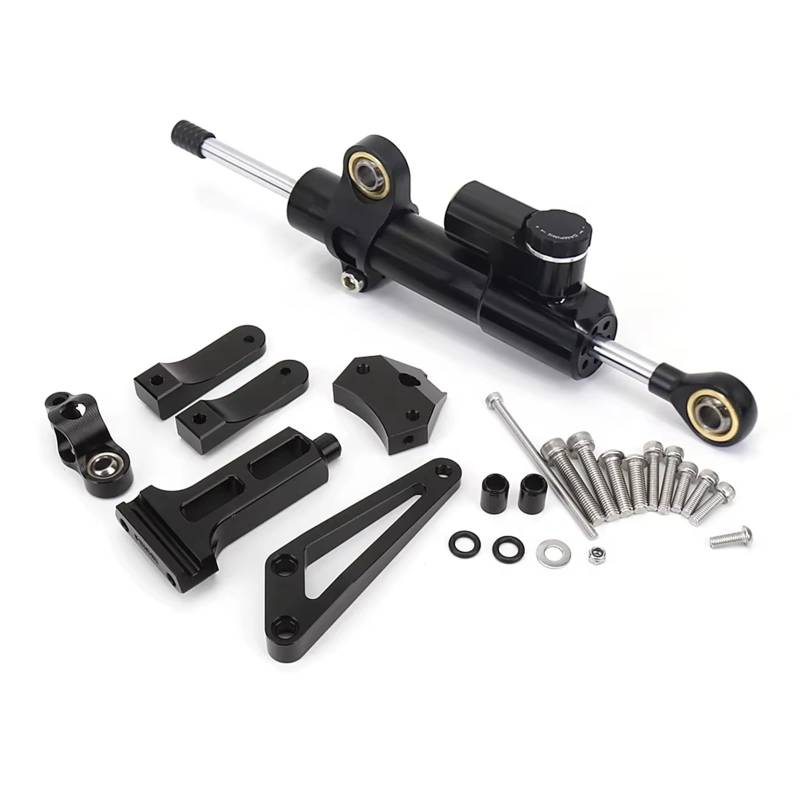 FVGOKMNA Kompatibel Mit CB1300 2003 2004 2005 2006 2007 2008 2009 2010-2011 CNC-Aluminium-Motorradzubehör Dämpferlenkung Stabilisieren Lenkungsdämpfer Stabilisator(Set 1) von FVGOKMNA