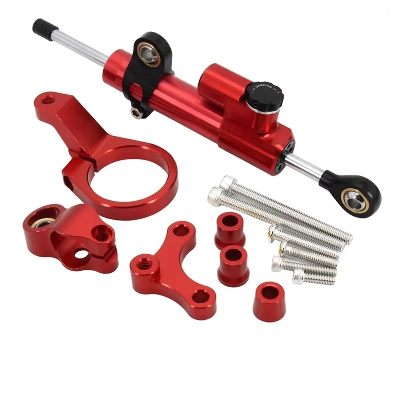 FVGOKMNA Kompatibel Mit CBR650R Motorradzubehör Motorräder Lenkungsstabilisierungsdämpfer-Halterungssatz Lenkungsdämpfer Stabilisator(Ab2) von FVGOKMNA