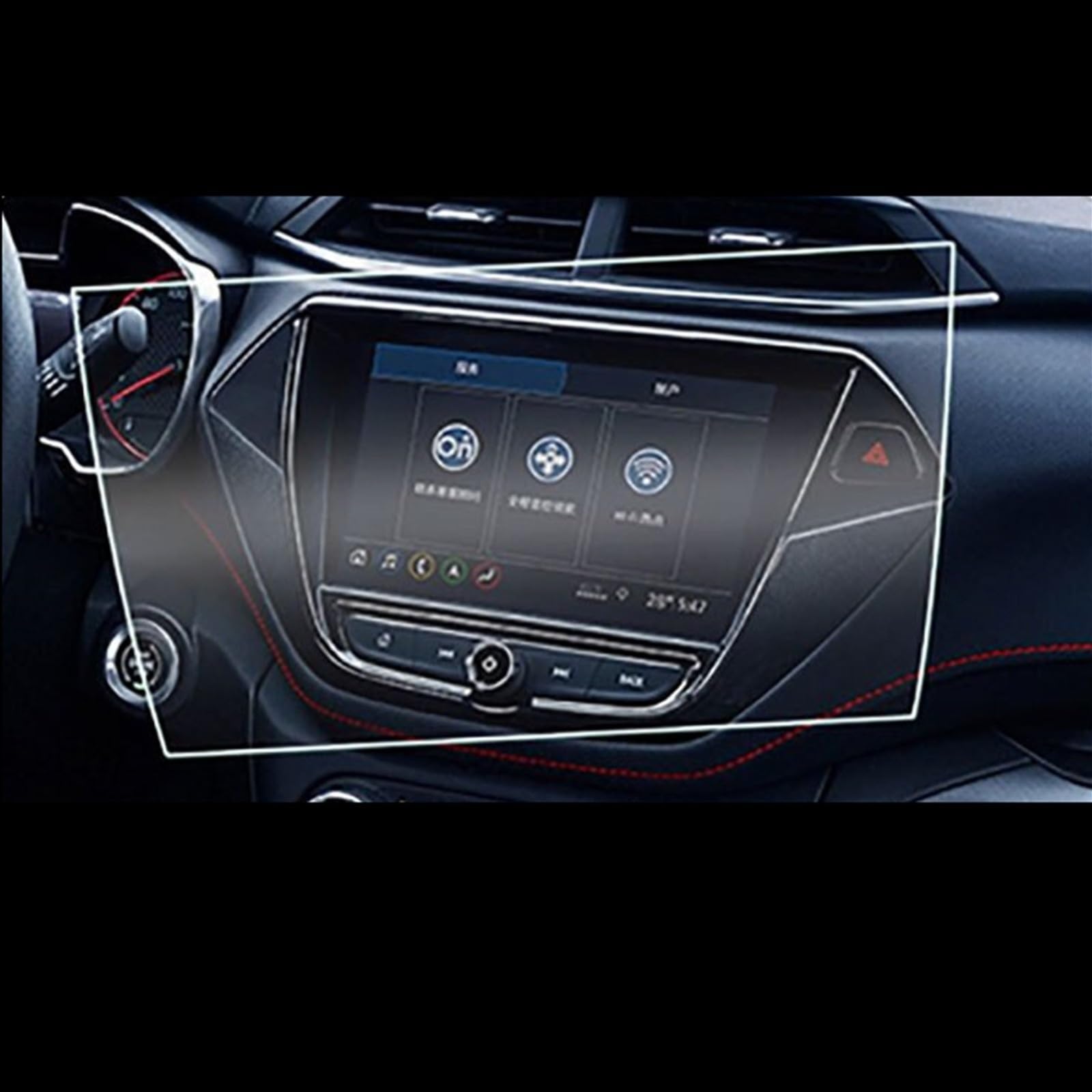 FVGOKMNA Kompatibel Mit Chevrolet Für Trailblazer 2019 2020 2021, Autoradio-Navigation, GPS-Folie, Gehärtetes Glas, Displayschutzfolie, Scrren-Abdeckung GPS Transparent Schutzfolie FVGOKMNA Kompatibel Mit Chevrolet Für Trailblazer 2019 2020 2021, Autoradio-Navigation, GPS-Folie, Gehärtetes Glas, Displayschutzfolie, Scrren-Abdeckung GPS Transparent Schutzfolie von FVGOKMNA