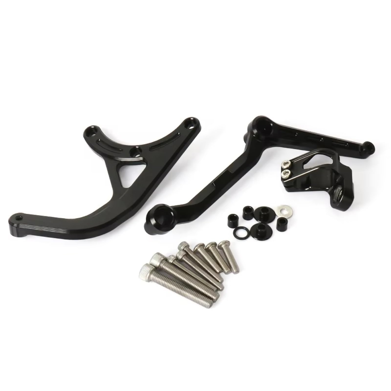 FVGOKMNA Kompatibel Mit Ducati Für Multistrada Für V4 S 2021 2022 2023 2024 Motorrad Verstellbare Lenkung Stabilisieren Dämpfer Halterung Montagesatz Lenkungsdämpfer Stabilisator(Size1) von FVGOKMNA