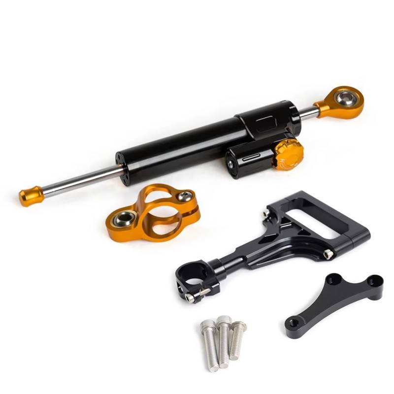FVGOKMNA Kompatibel Mit Für Z750 2003 2004 2005 2006 2007 2008 2009 2010 2011 2012 Motorrad-Stabilisator-Lenkungsdämpfer-Halterung Lenkungsdämpfer Stabilisator(Size2) von FVGOKMNA
