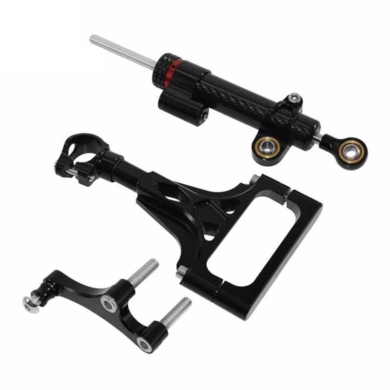 FVGOKMNA Kompatibel Mit Für Z750 Für Z1000 2003 2004 2005 2006 2007 2008 2009 Stabilisator-Lenkungsdämpfer-Montagesatz-Halterungsunterstützung Lenkungsdämpfer Stabilisator von FVGOKMNA