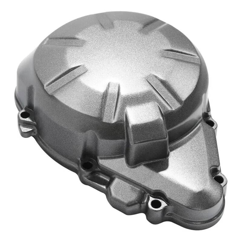 FVGOKMNA Kompatibel Mit Für Z900 Abs 2017 2018 2019 2020 2021 2022 2023 2024 Motorrad Linke Kurbelgehäuse-Stator-Motorabdeckung Motorkurbelgehäuse-Schutz(Silver) von FVGOKMNA
