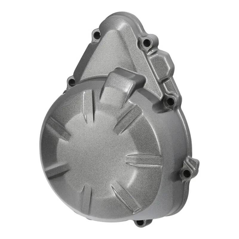 FVGOKMNA Kompatibel Mit Für Z900 Abs 2017 2018 2019 2020 2021 2022 2023 2024 Motorrad Linke Kurbelgehäuse-Stator-Motorabdeckung Motorkurbelgehäuse-Schutz(Silver) von FVGOKMNA