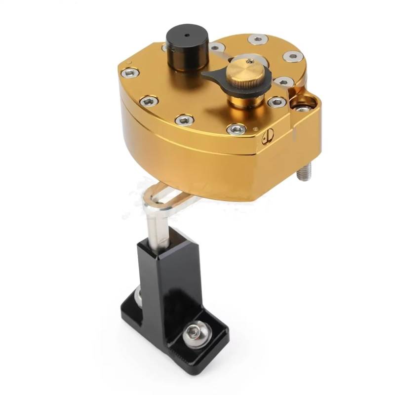 FVGOKMNA Kompatibel Mit Kove 450 2024 Lenkungsdämpfer-Stabilisator Motorrad-Linear-Rückwärtsdämpfer-Halterungs-Montagesatz-Zubehör Lenkungsdämpfer Stabilisator von FVGOKMNA