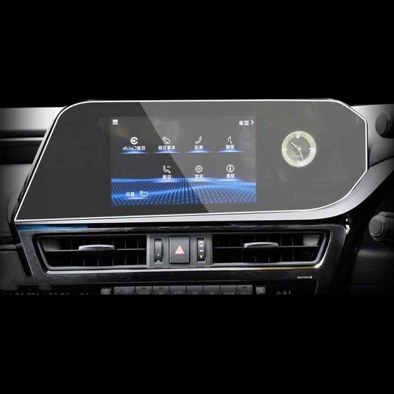 FVGOKMNA Kompatibel Mit Lexus Für ES 200h 260h 300h 2021 2022 2023 Auto-GPS-Navigationsschutzfolie LCD-Bildschirm TPU-Folie Displayschutzfolie GPS Transparent Schutzfolie(Style C for RHD) von FVGOKMNA