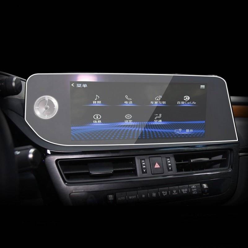 FVGOKMNA Kompatibel Mit Lexus Für ES 200h 260h 300h 2021 2022 2023 Auto-GPS-Navigationsschutzfolie LCD-Bildschirm TPU-Folie Displayschutzfolie GPS Transparent Schutzfolie(Style D for LHD) von FVGOKMNA