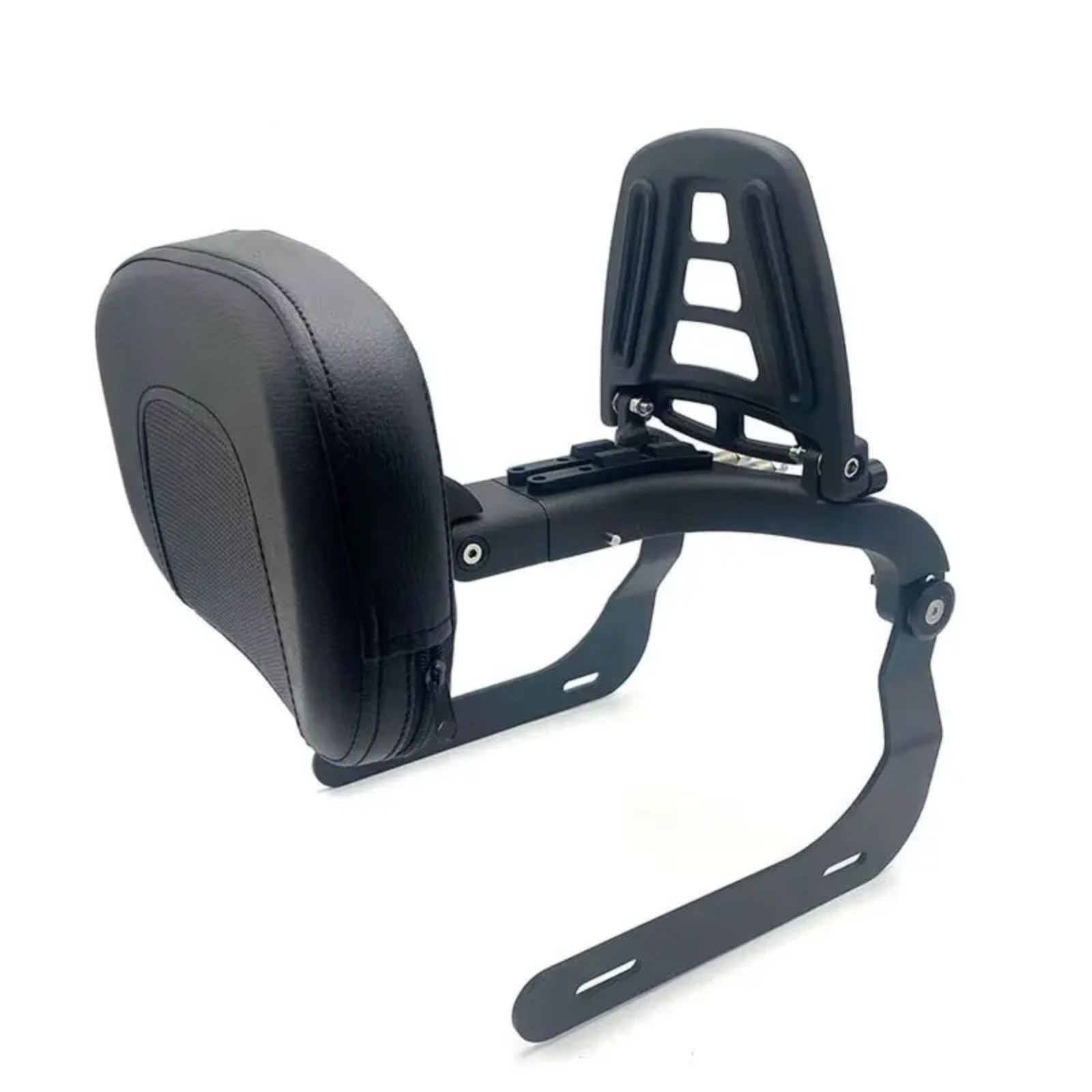 FVGOKMNA Kompatibel Mit R18 2020 2021 2022 2023 2024 Motorradzubehör Rückenlehne Klappbar Verstellbares Multi-Sitzkissen Motorrad-Gepäckträger(Black) von FVGOKMNA