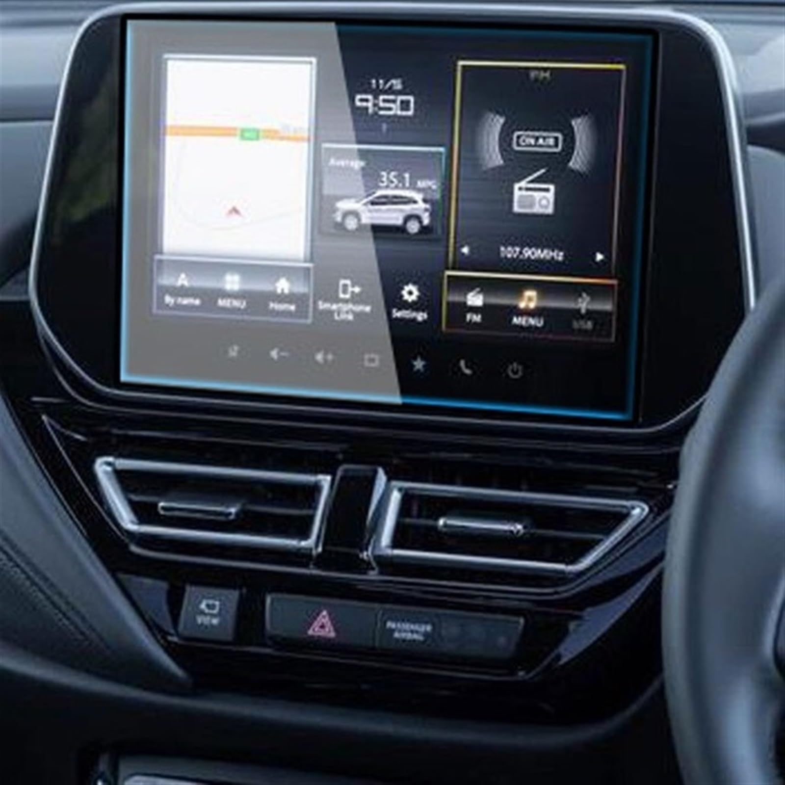 FVGOKMNA Kompatibel Mit Suzuki Für Sx4 Für S-Cross 2022 9 Zoll Auto-Infotainment-Radio GPS-Navigation Gehärtetes Glas Displayschutzfolie Innen GPS Transparent Schutzfolie FVGOKMNA Kompatibel Mit Suzuki Für Sx4 Für S-Cross 2022 9 Zoll Auto-Infotainment-Radio GPS-Navigation Gehärtetes Glas Displayschutzfolie Innen GPS Transparent Schutzfolie von FVGOKMNA