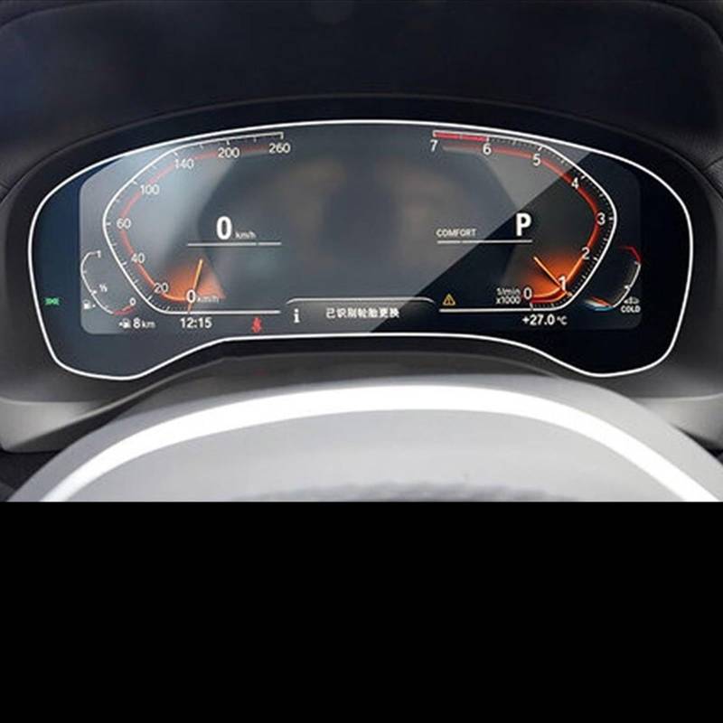 FVGOKMNA Kompatibel Mit X3 X4 2019 2020 GPS-Schutzfolie Aus Gehärtetem Glas, Auto-Navigations-Displayschutz, Anti-Fingerabdruck, Wasserdicht GPS Transparent Schutzfolie(2) von FVGOKMNA