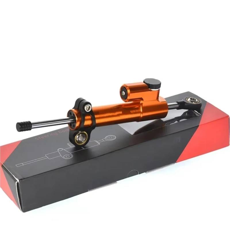 FVGOKMNA Kompatibel Mit Yamaha Für MT-09 Für Tracer 2015 2016 2017 Motorrad-Stabilisator-Lenkungsdämpfer Mit Montagehalterungssatz Lenkungsdämpfer Stabilisator(12) von FVGOKMNA