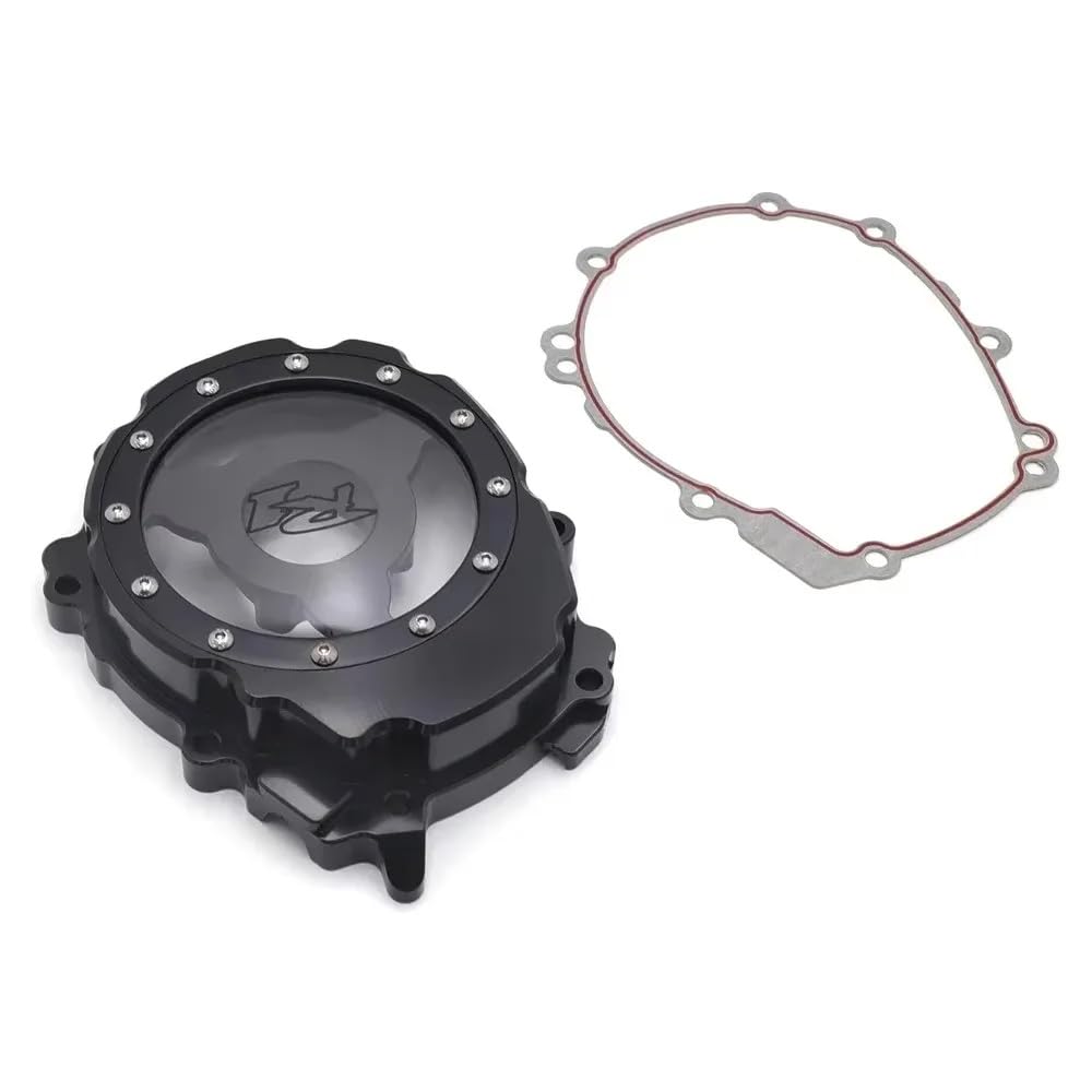 FVGOKMNA Kompatibel Mit Yamaha Für YZF-r1 2015-2022 2023 2024 Motorrad Motor Stator Abdeckung Teile W Dichtung Kurbelgehäuse Motorkurbelgehäuse-Schutz(MT313-063A-BK) von FVGOKMNA