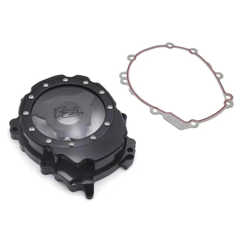 FVGOKMNA Kompatibel Mit Yamaha Für YZF-r1 2015-2022 2023 2024 Motorrad Motor Stator Abdeckung Teile W Dichtung Kurbelgehäuse Motorkurbelgehäuse-Schutz(MT313-063A-BK) von FVGOKMNA