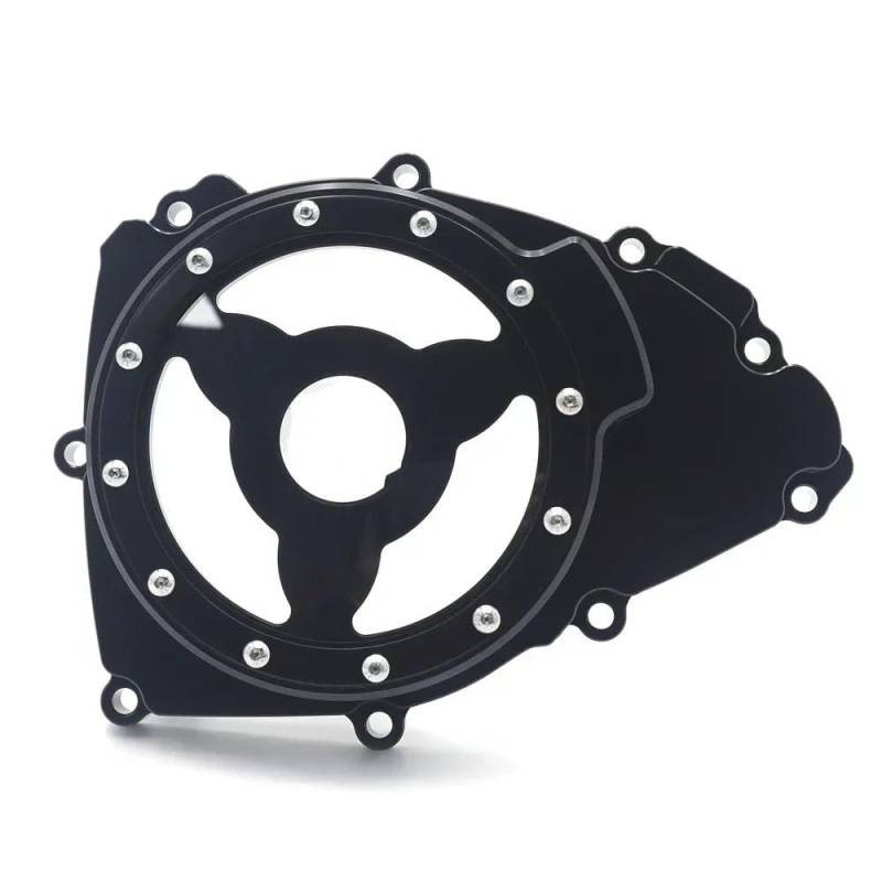 FVGOKMNA Kompatibel Mit Yamaha Für YZF-r3 Abs 2017-2021 Für Mt-03 2021-2022 Motorrad Linke Stator Magneto Motorabdeckung Motorkurbelgehäuse-Schutz(MT313-065A-BK) von FVGOKMNA