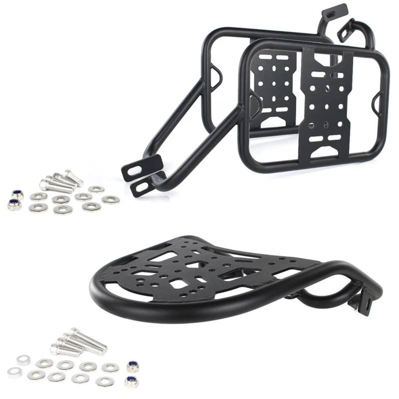 FVGOKMNA Kompatibel mit XR150L 2014-2024 Satteltaschen-Stützgestelle Gepäckträger Seitenträger Motorrad-Heckträger Gepäckträger Motorradzubehör Motorrad-Gepäckträger von FVGOKMNA