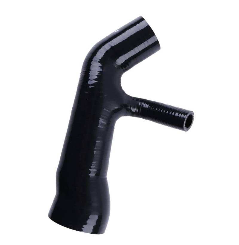 FVGOKMNA Kühlerschlauch Auto Kompatibel Mit Ford Für Mondeo MK3 2000 2001 2002 2003 2004 2005 2006 2007 2.0 2.2 TDCi TDDi Silikon Für Turbo Ansaugrohr Ansaugrohr Rohr Kühlerschlauch(Black) von FVGOKMNA