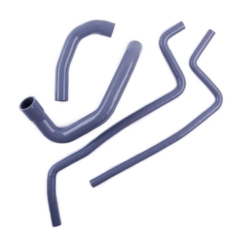 FVGOKMNA Kühlerschlauch Auto Kompatibel Mit Jeep Für Wrangler TJ 4.0L 1997 1998 1999 2000 2001 2002 2003 2004 2005 2006 LHD Auto Silikon Kühler Kühlmittel Heizung Schlauch Kit(Gray) von FVGOKMNA
