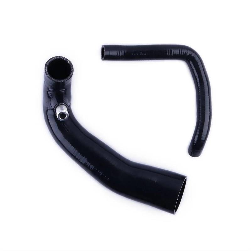FVGOKMNA Kühlerschlauch Auto Kompatibel Mit Mini Für Cooper S Für R55 R56 R57 2007 2008 2009 2010, Auto-Silikon-Turbo-Lufteinlass-Einlassschlauch, Rohr, Kühlerschläuche 13717555784(Black) von FVGOKMNA