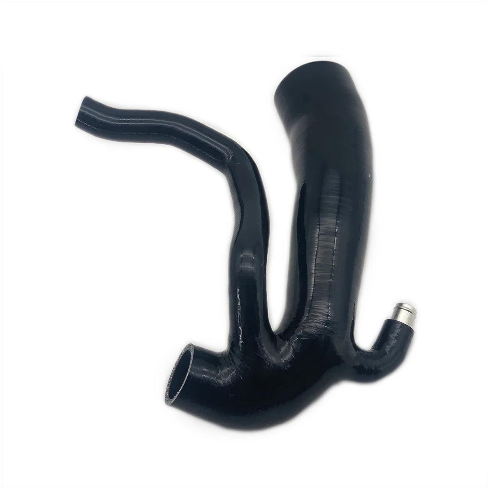 FVGOKMNA Kühlerschlauch Auto Kompatibel Mit Peugeot 207 308 408 3008 5008 Für RCZ 1.6T 16V Lufteinlass-Silikonschlauch Motor AirBox Einlassanschlussschlauch Kühlerschläuche Ersatzteile(Black) von FVGOKMNA