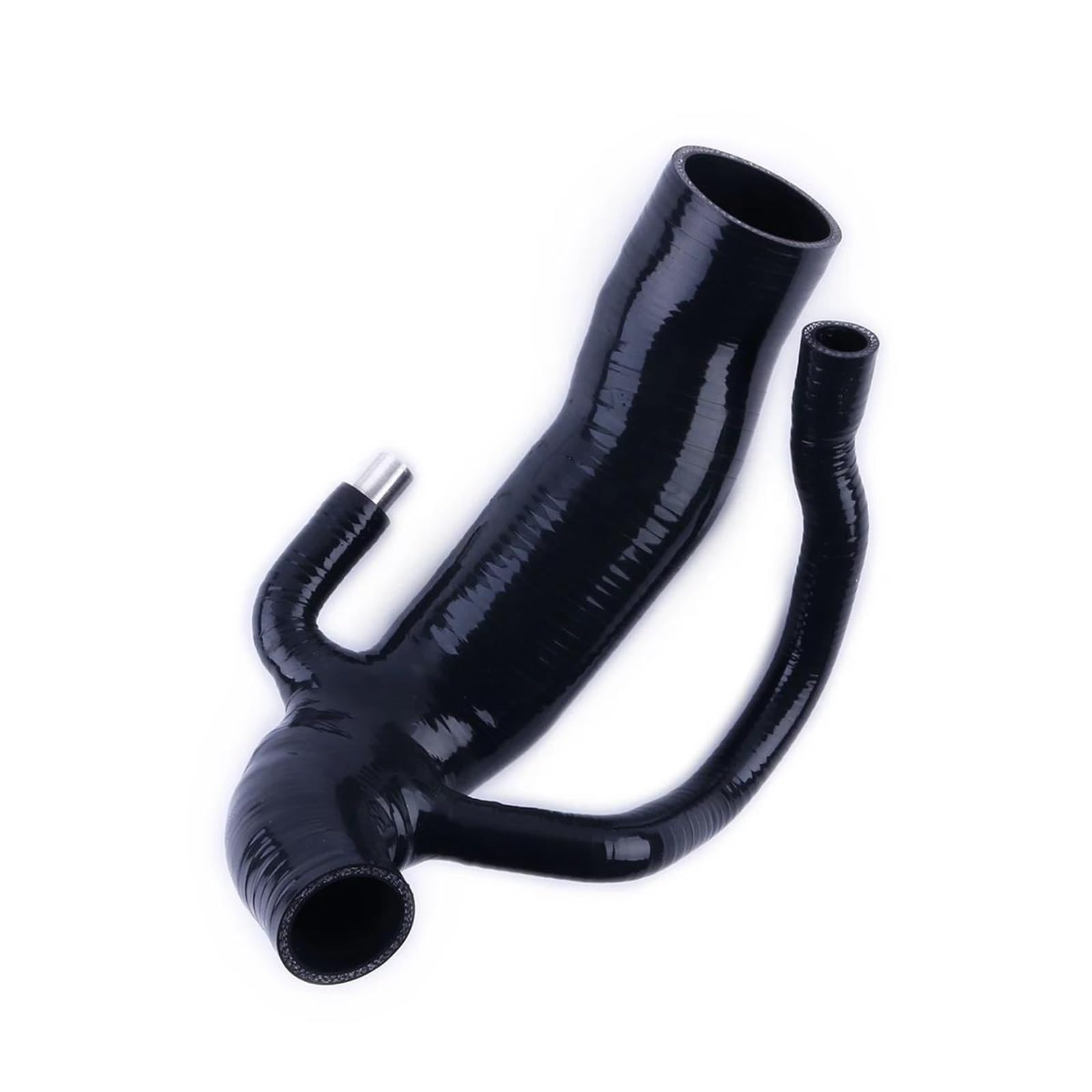 FVGOKMNA Kühlerschlauch Auto Kompatibel Mit Peugeot Für RCZ 2010 2011 2012 2013 2014 2015 207 308 408 3008 5008 508 1.6 16V Silikon-Lufteinlass-Einlass-Induktionsschlauch-Rohr-Set(Black) von FVGOKMNA
