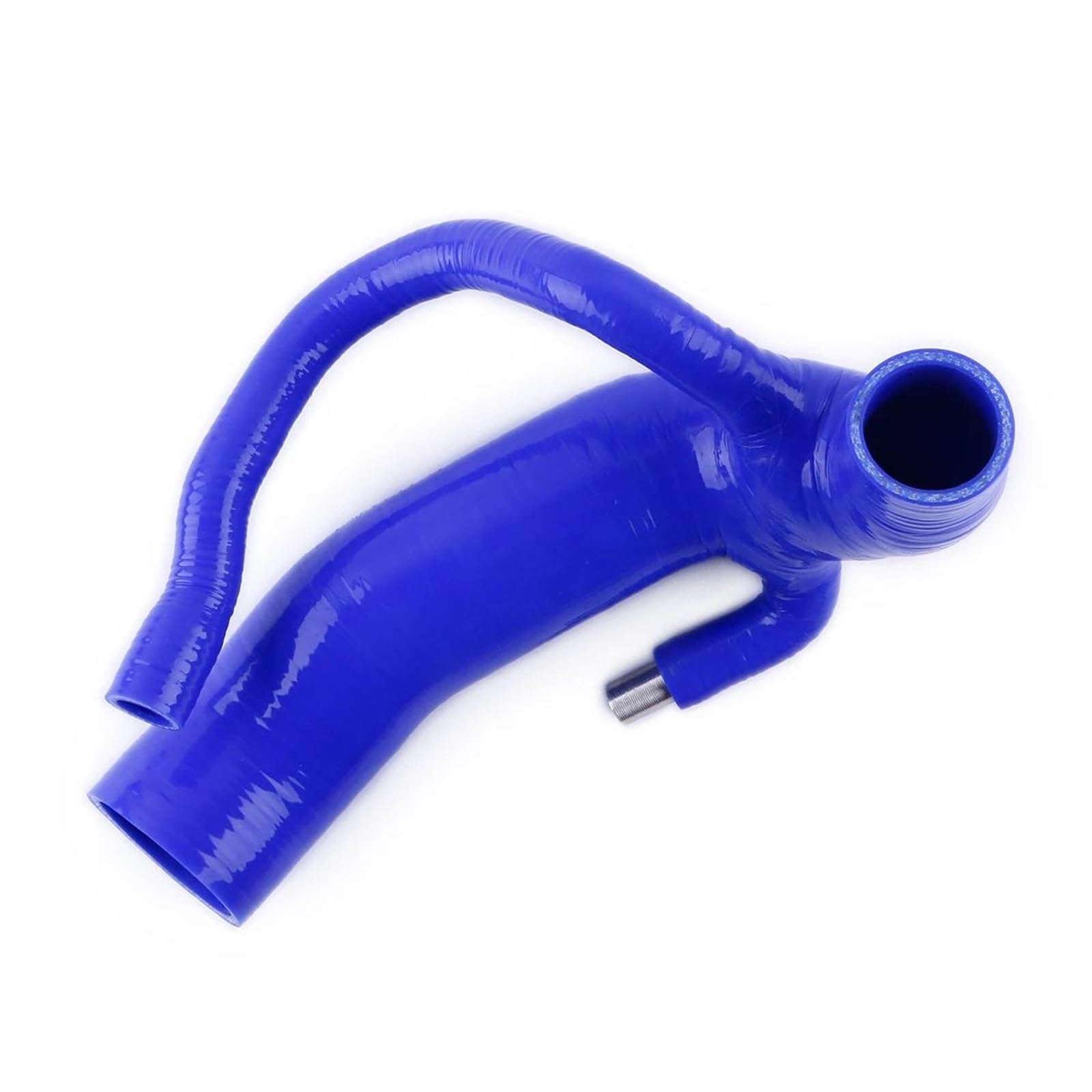 FVGOKMNA Kühlerschlauch Auto Kompatibel Mit Peugeot Für RCZ 2010 2011 2012 2013 2014 2015 207 308 408 3008 5008 508 1.6 16V Silikon-Lufteinlass-Einlass-Induktionsschlauch-Rohr-Set(Blue) von FVGOKMNA