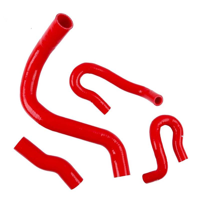 FVGOKMNA Kühlerschlauch Auto Kompatibel Mit Toyota Für Altezza MK1 AS200 2.0 1G-FE Motor Silikon Kühler Kühlmittel Rohr Rohr Schlauch Kit Autoteile Kühlerschläuche(Red) von FVGOKMNA