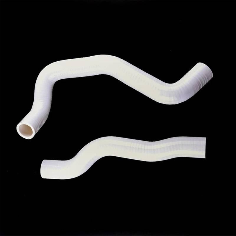 FVGOKMNA Kühlerschlauch Auto Kompatibel Mit Toyota Für Camry 2.4L I4 2007 2008 2009 2010 2011 Auto Silikon Kühler Kühlmittel Schlauch Rohr Kit Motor Kühler Schlauch Rohr(White) von FVGOKMNA