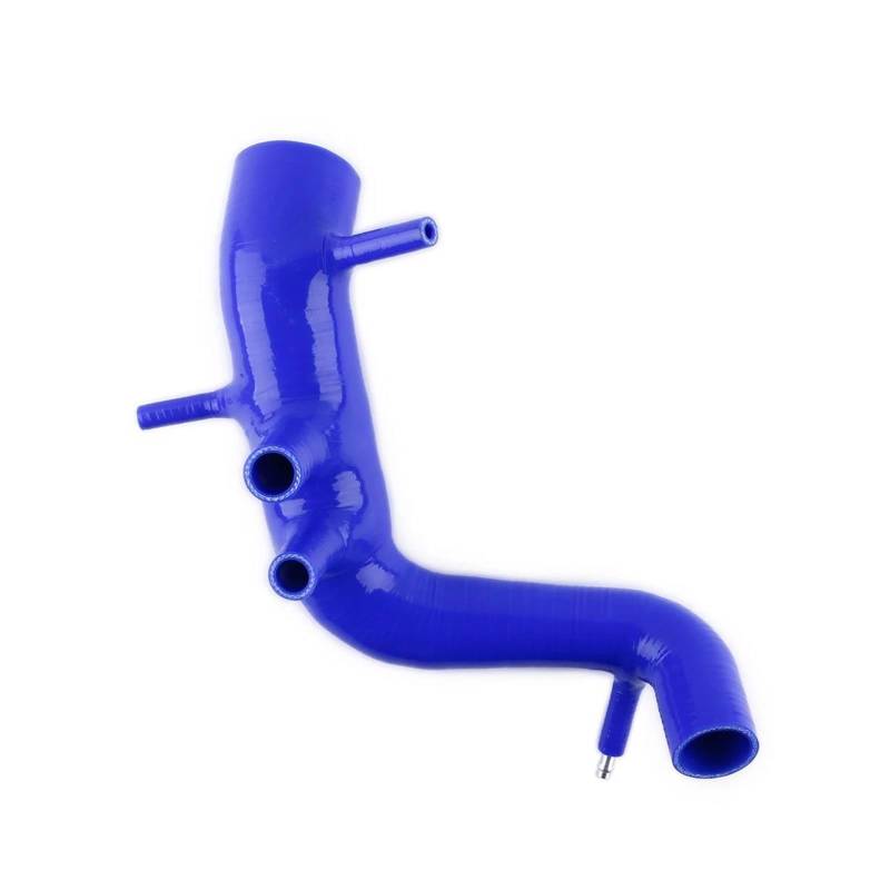 FVGOKMNA Kühlerschlauch Auto Kompatibel Mit VW Für Beetle MK4 1998 1999 2000 2001 2002 2003 2004 2005 Für Golf Für J&etta MK4 1.8T K03 K03S Silikon-Ansaugschlauch(Blue) von FVGOKMNA