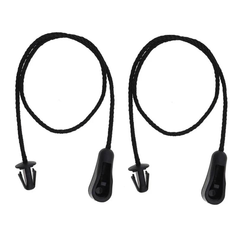Kofferraum Halteband Kompatibel Mit Ford Für Focus MK2 2004–2011 4M51A46538AB Auto-Hutablage-Gurtschnur, Auto-Heckkoffer-Aufbewahrungspaket-Tablett-Gurt(2PCS) von FVGOKMNA