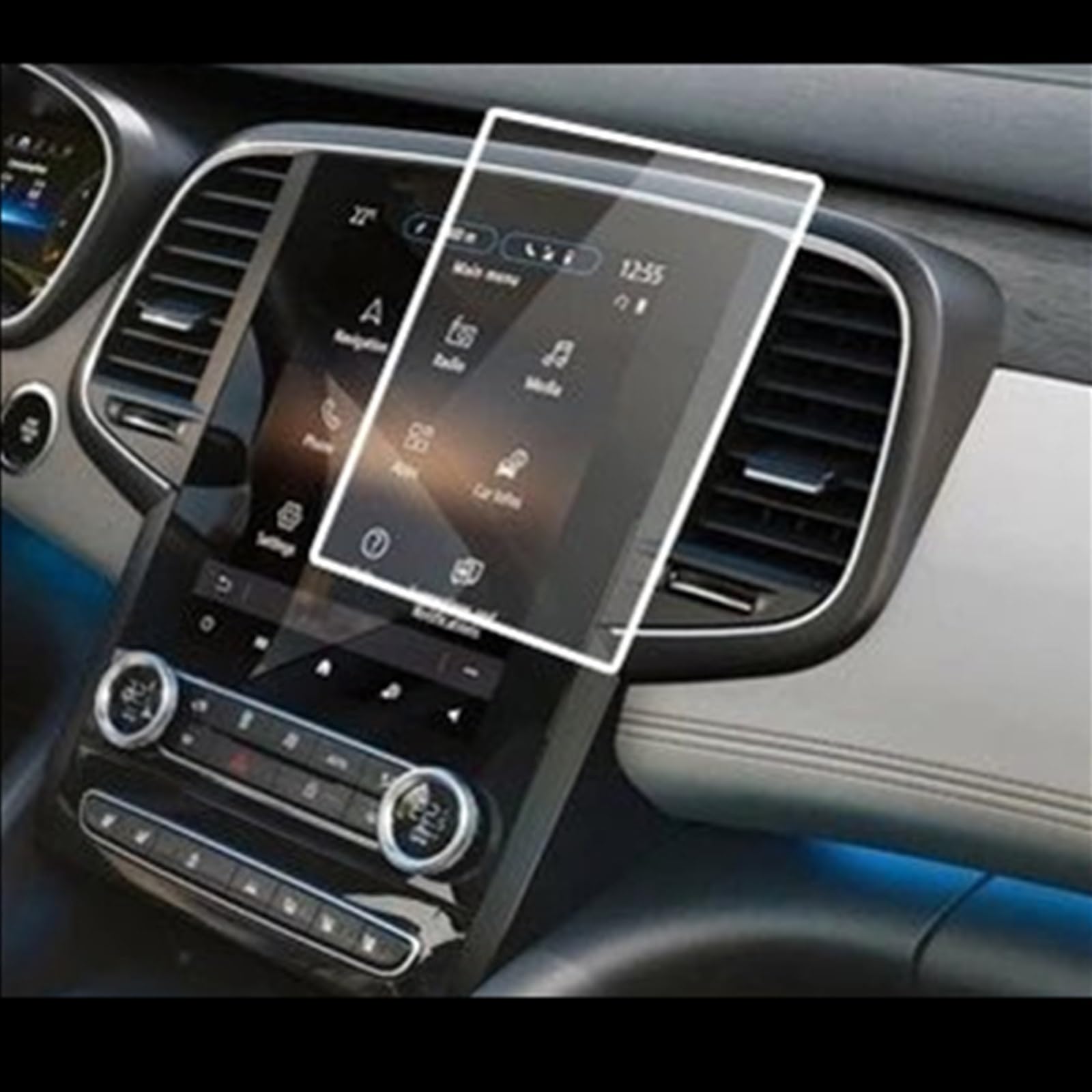 Kompatibel Mit Talisman 2017 2018 2019 2020, Auto-Navigations-Displayschutzfolie, Gehärtetes Glas Für Den Innenraum Des Autos, Anti-Fingerabdruck-Bildschirmabdeckung GPS Transparent Schutzfolie Kompatibel Mit Talisman 2017 2018 2019 2020, Auto-Navigations-Displayschutzfolie, Gehärtetes Glas Für Den Innenraum Des Autos, Anti-Fingerabdruck-Bildschirmabdeckung GPS Transparent Schutzfolie von FVGOKMNA