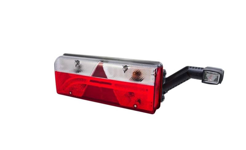 FW Fahrzeugbedarf Wilms Europoint III, 24 V, rechts, mit Dreieck, mit LED-Umrissarm - Aspöck 25-7420-501 von FW Fahrzeugbedarf Wilms