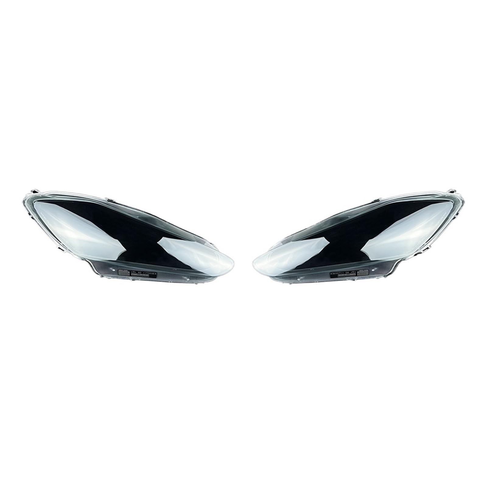 FWNERGUL Abdeckung Scheinwerfer Kompatibel for Maserati Granturismo GT 2009-2012 Version Shell Transparent Schatten Objektiv(A Piar) von FWNERGUL