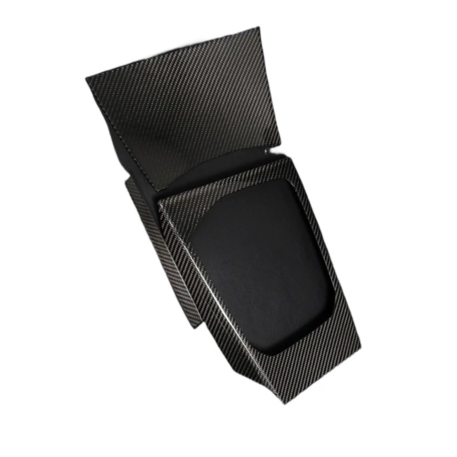 FWNERGUL Auto-Innenraum-Zentralsteuerung, kompatibel mit BMW 3er 4er G20 G21 G22 G23 G26 2020 LHD, Carbonfaser-Schaltknauf-Panel-Trim(Gear Shift Panel) von FWNERGUL