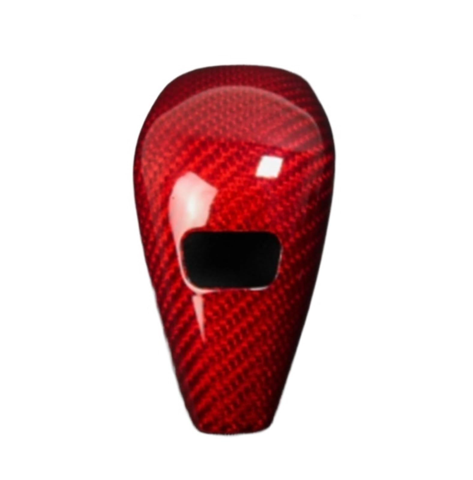 FWNERGUL Auto-Innenraum-Zentralsteuerung, kompatibel mit BMW 3er 4er G20 G21 G22 G23 G26 2020 LHD, Carbonfaser-Schaltknauf-Panel-Trim(Red Carbon) von FWNERGUL