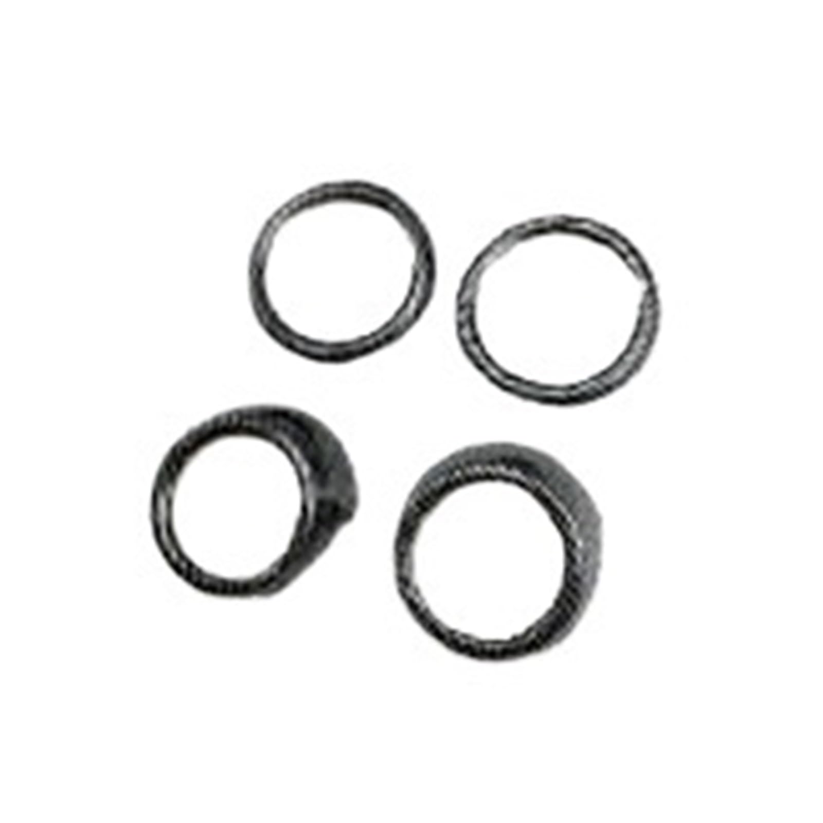 FWNERGUL Auto-Innentürgriff, kompatibel for BMW MINI Cooper S JCW F55 F56 F57 F60, Autozubehör, Dekoration, Abdeckung, Ring, Modifikationsaufkleber(Carbon F60) von FWNERGUL