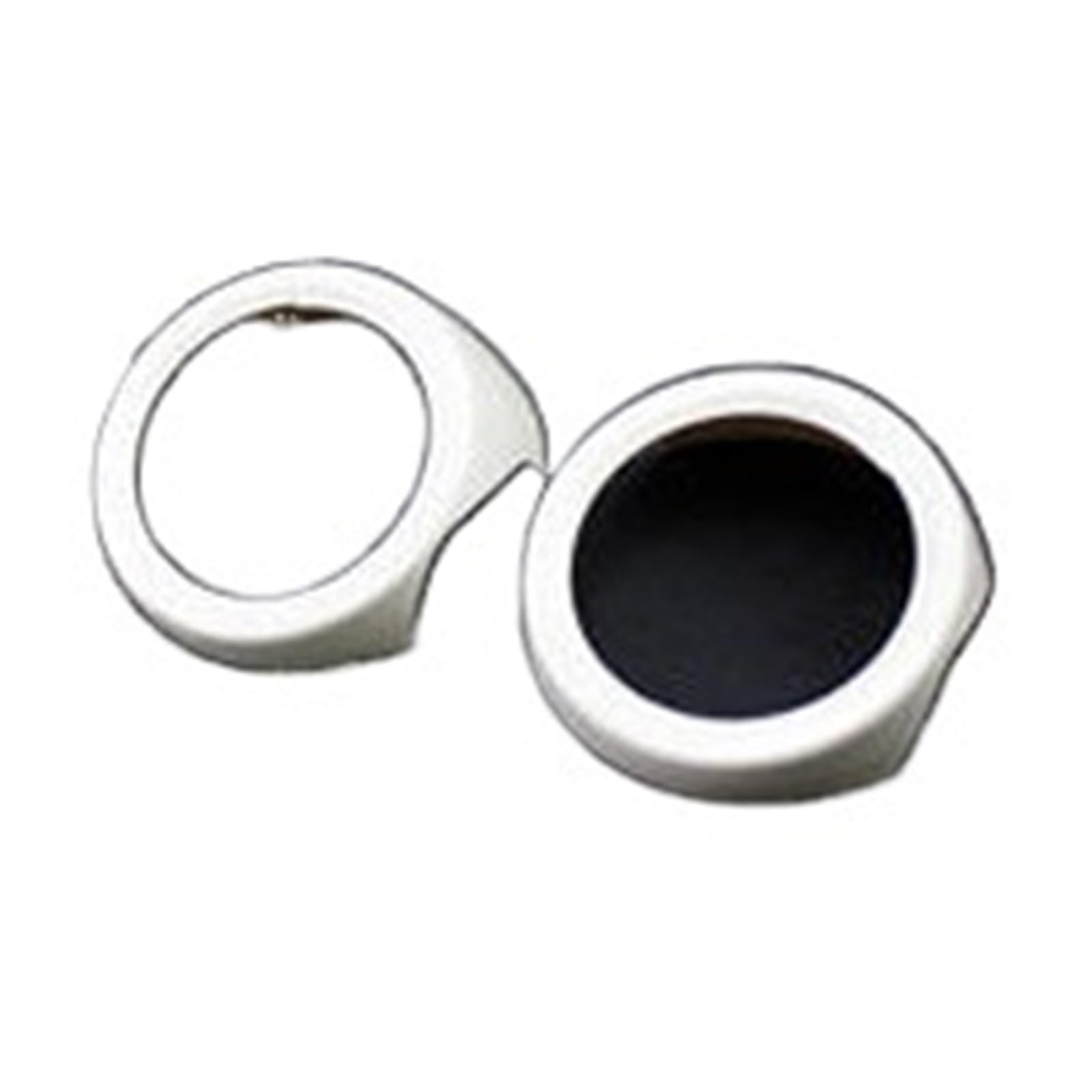 FWNERGUL Auto-Innentürgriff, kompatibel for BMW MINI Cooper S JCW F55 F56 F57 F60, Autozubehör, Dekoration, Abdeckung, Ring, Modifikationsaufkleber(Milky White F56F57) von FWNERGUL