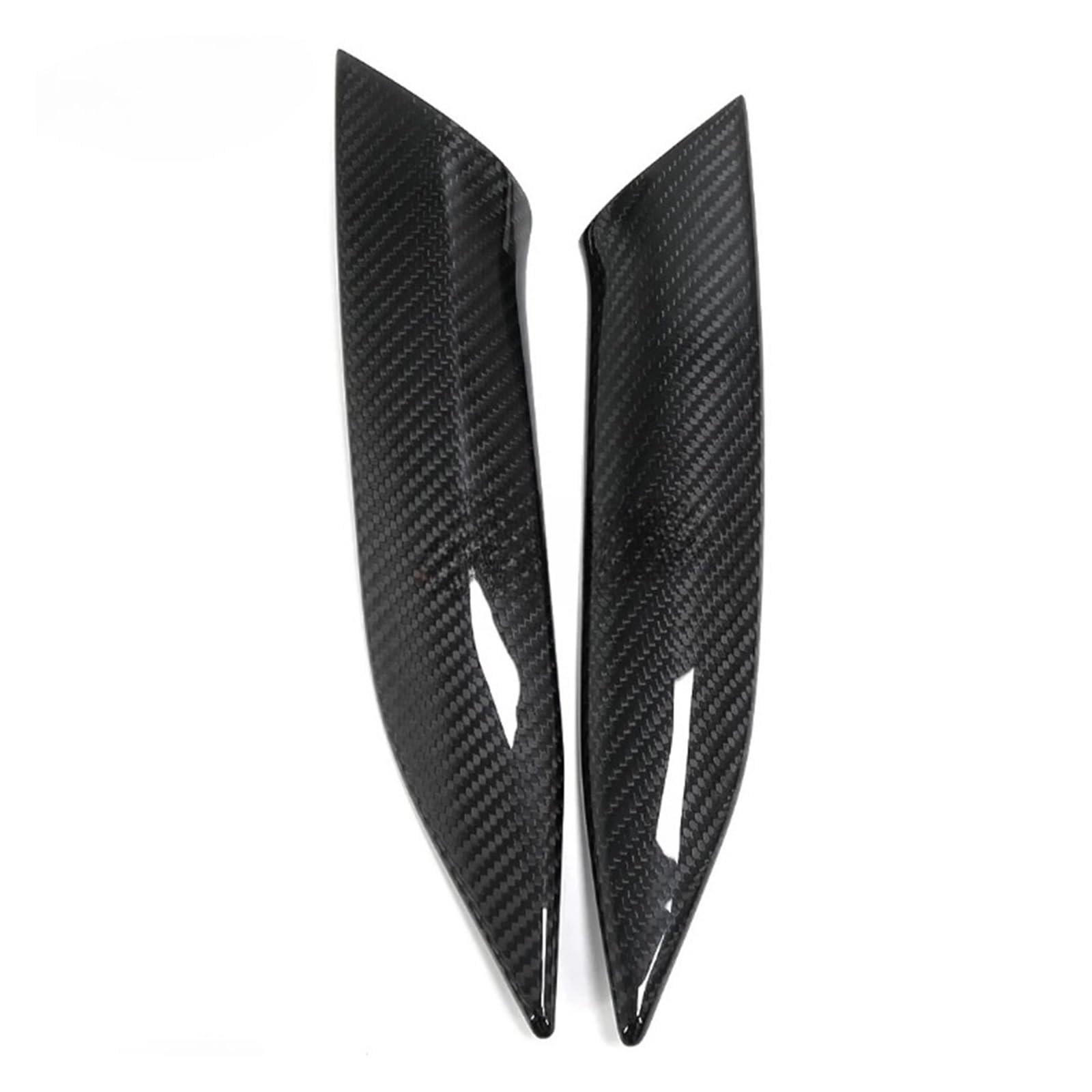 FWNERGUL Auto-Mittelkonsole, kompatibel mit BMW 3er 4er G20 LCI G21 G22 I3 I4 2022 2023 Facelift Seitengetriebe Panel Carbon Fiber LHD RHD(Glossy Side Trim,Right) von FWNERGUL