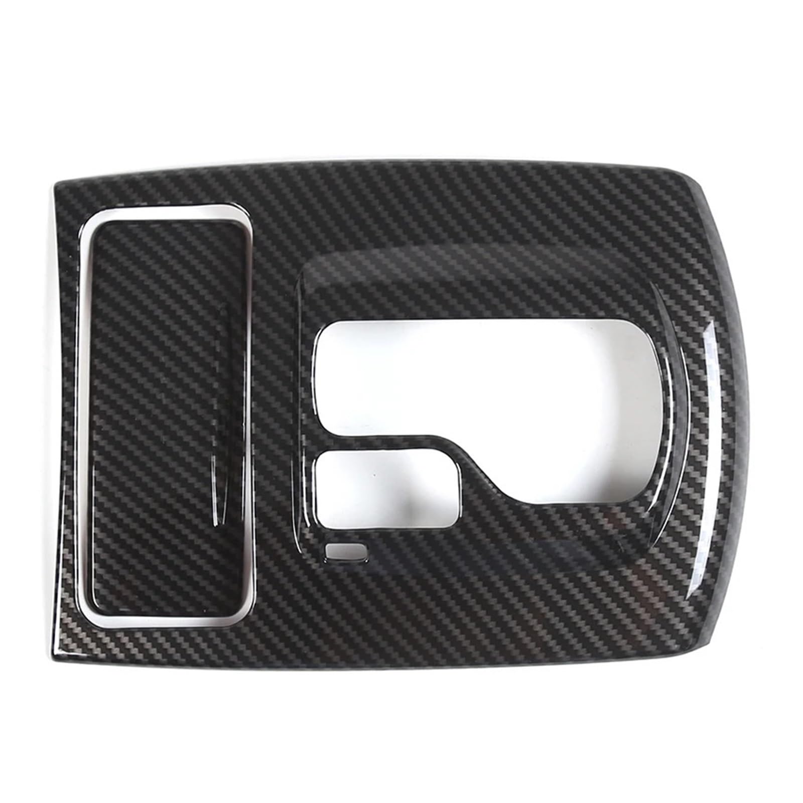 FWNERGUL Auto-Mittelkonsolengetriebe, kompatibel mit Infiniti G25 G37 2009–2013, ABS-Kohlefaser, Innenzubehör, Schalttafelabdeckung, Zieraufkleber(Carbon Fiber) von FWNERGUL