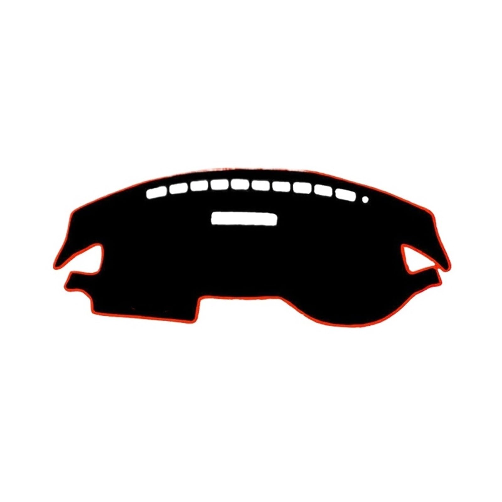 FWNERGUL Autoabdeckung, Lichtschutz, kompatibel for Suzuki Swift Sport 2005 2006 2007 2008 2009 2010, Pads, rutschfeste Teppiche, Innenausstattung(RHD Red Side) von FWNERGUL
