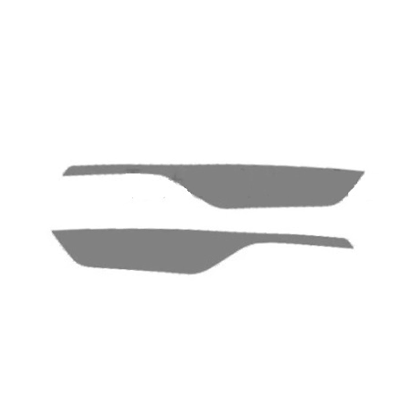 FWNERGUL Autoscheinwerferschutz Kompatibel for Camaro 2016 2017-2019 SS Zubehör 2 Stück Filmschutz Transparent Schwarz TPU Aufkleber(2019For Blackened) von FWNERGUL