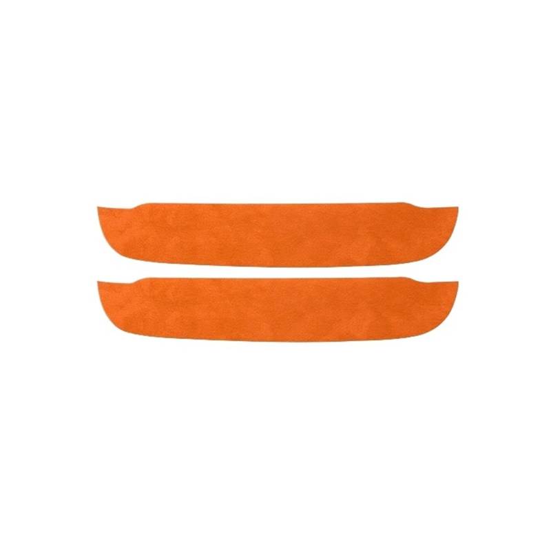 FWNERGUL Autositze zurück kompatibel for BMW 5 Series G30 G38 Dekorative Panel Trim Cover Aufkleber aus Interieur Tuning Zubehör(Orange) von FWNERGUL