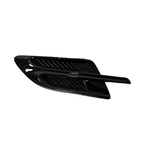 FWNERGUL Autoteile kompatibel mit Bentley Bentayga 2016–2019 36A821273, glänzend schwarz, Carbonfaser, Chrom, Kotflügel, Kühlergrill, Luftauslässe, Entlüftungsgitter(Glossy Black) von FWNERGUL