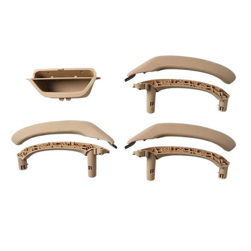 FWNERGUL Autotürgriff, kompatibel for BMW X3 X4 F26 F25 2011–2017, Innentürgriffe, Abdeckung ersetzen, Autotürgriffbaugruppe(Assembly Beige) von FWNERGUL