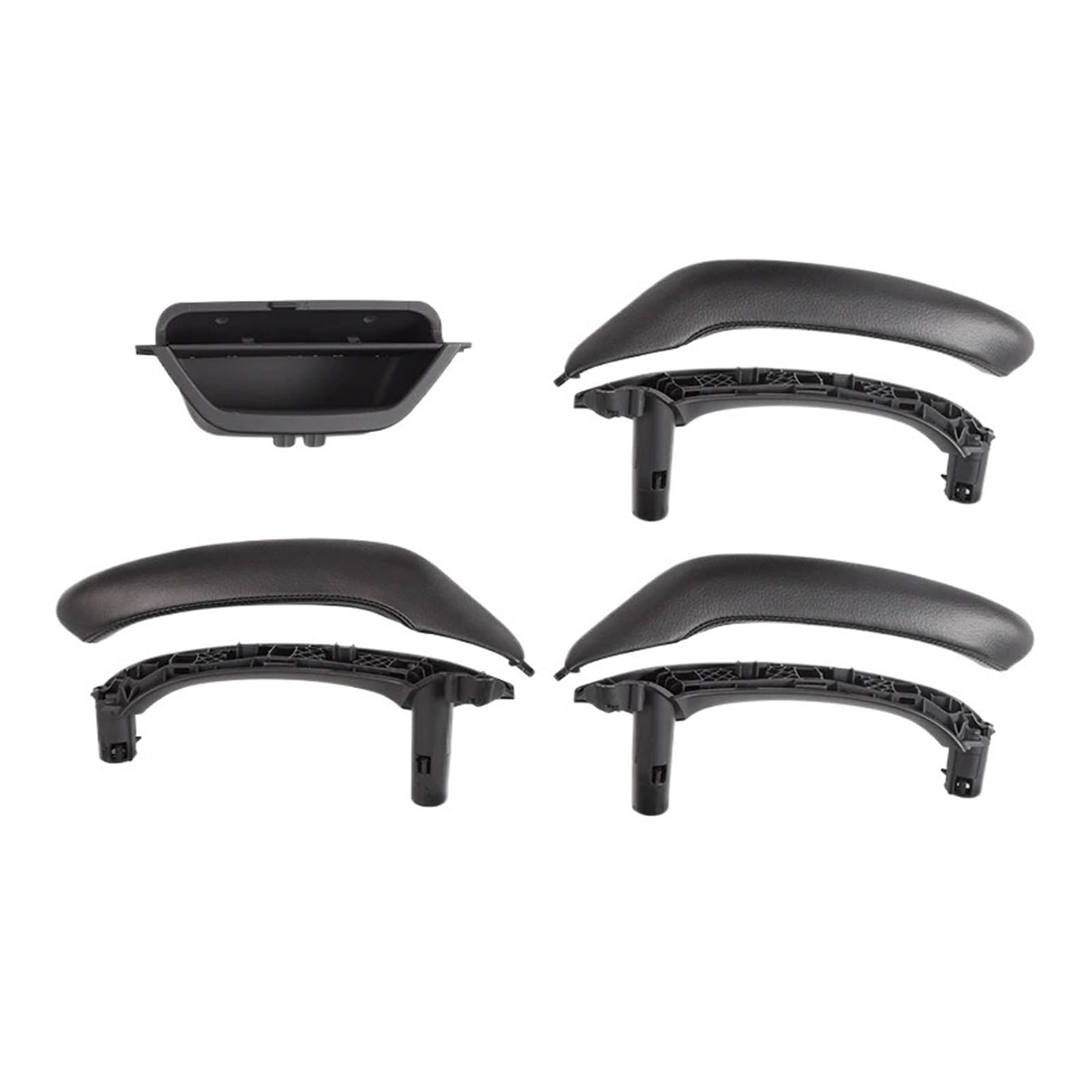 FWNERGUL Autotürgriff, kompatibel for BMW X3 X4 F26 F25 2011–2017, Innentürgriffe, Abdeckung ersetzen, Autotürgriffbaugruppe(Assembly Black) von FWNERGUL