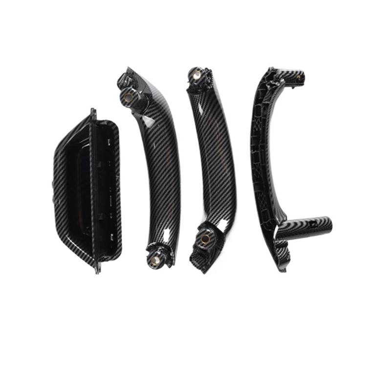 FWNERGUL Autotürgriff, kompatibel for BMW X3 X4 F26 F25 2011–2017, Innentürgriffe, Abdeckung ersetzen, Autotürgriffbaugruppe(Inner Carbon Fiber) von FWNERGUL