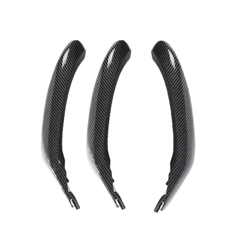 FWNERGUL Autotürgriff, kompatibel for BMW X3 X4 F26 F25 2011–2017, Innentürgriffe, Abdeckung ersetzen, Autotürgriffbaugruppe(Outer Carbon Fiber) von FWNERGUL