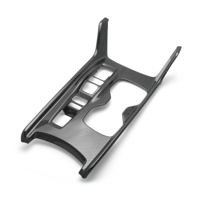 FWNERGUL Mittelkonsolen-Schaltkasten, kompatibel mit Accord 2018–2022, Innenverkleidung im Carbonfaser-Stil, Verkleidung for Zigarettenanzünder(1pc Gear Shift Panel) von FWNERGUL